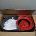 O-Cedar EasyWring Microfiber Spin Mop & Bucket Floor Cleaning System + 2 Extra Refills, Red/Gray