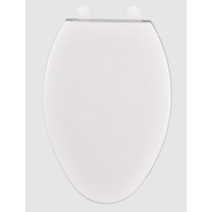 White toilet seat cover Elongated
