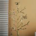 MORE&LESS Branch Jewelry Rack with deer, for Ring Earrings Necklace Bracelet,Suitable for living rooms, bathrooms,offices,etc.