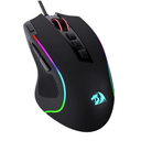 Redragon M612 Predator RGB Gaming Mouse, 8000 DPI Wired Optical Mouse with 11 Programmable Buttons & 5 Backlit Modes, Software Supports DIY Keybinds Rapid Fire Button