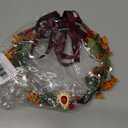 Vivivalue Floral Crown Women Flower Headband Floral Headpiece Halo Wedding Party Festival Photos (1)