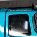 Underwater Camera 8K 70MP Digital Camera 33FT Waterproof Camera with 32GB Card Rugged Dustproof Shockproof