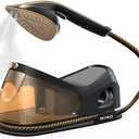 1500W Steamer for Clothes Garment Steamer 2 In 1,450g/min Steam,3.6m Iron Range,Steam with Filter,650g Light Iron Head,Vertical and Flat clothes steamer,1.2L Water Tank,Suit All Fabrics