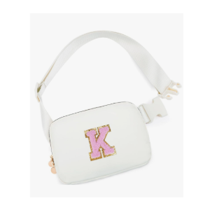 Birthday Gifts for 4 5 6 7 8 9 10 11 12 13 Year Old Girls,Gifts for Teens Kids Daughter Sister Her,Two Way Zipper Crossbody Bag Fanny Pack Belt Bag Cute Trendy Stuff - Cream,K