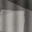 THAIGEE WaterRepellent Fabric Shower Curtain Liner  Hotel Quality Machine Washable, 3 HeavyDuty Magnets with Rustproof Grommets & Weighted Hem, Standard Size 72x72in White