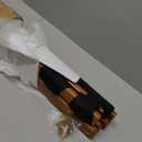 Luggage Rack, Folding Luggage Rack for Guest Room, Walnut Bamboo Suitcase Stand Holds up to 131 lb, Luggage Stand with Storage Shelf for Hotel, Bedroom (1 Pack)