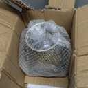 TRIROCKS Set of 2 Medium Battery Powered Outdoor Lantern 6.5'' High Metal Table Lamp Cordless Battery Operated Lamps with LED Edison Bulb for Home Wedding Parties Patio Events Indoors Outdoors(Brown)