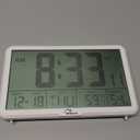 WallarGe 14.5'' Large Digital Wall Clock Battery Operated with Jumbo Numbers, Temperature and Date - Easy to Read and Set, Auto DST