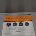 Toaster Oven Liners for Bottom of Oven (4 Pack) Reusable Non-Stick Heat Resistant Toaster Liners, Compatible with Breville, Cuisinart, Black & Decker, Dash, and More - Air Fryer Liners 12"x12" (Black)