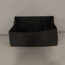 Purse Organizer Insert For Handbags, Purse Organizer With Zipper, Neverfull Organizer, Bag Organizer For Speedy Neverfull ONTHEGO Tote, Handbag and More (Silky Black, X-Large)