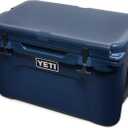 YETI Tundra 45 Hard Cooler - Rotomolded Ice Chest, Navy