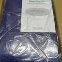 POOLHACKER 2026 Upgrade 18FT Round Winter Pool Cover for Above Ground Pools
4 Foot Overlap, Extra-Thick 185 GSM Fabric, Handles -10°F Weather, Windproof, Tear-Resistant, Waterproof, UV Protection