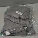 Ameritex Waterproof Dog Bed Cover Pet Blanket for Furniture Bed Couch Sofa Reversible (30x70 Inch (Pack of 1), Grey+dark Grey)