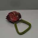 8pcs Artificial Anthurium Flowers Lifelike Flower 5.5" Head for Table Centerpieces Bridal Wedding Festival Christmas Hotel Home Floral Decor (Burgundy)