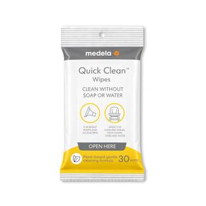 Medela Quick Clean Breast Pump Wipes, Plant-Based, 30 count
Fragrance-Free, No-Rinse. Resealable Pack. Multi-purpose for Baby Bottles, Baby Gear, Breast Pump Parts. 1 Pack of 30
