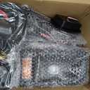10L0L Golf Cart Light Kit(12V/36v/48V) for Club Car DS with Daytime Running Light Low-beam/High-beam With Turn Signals and Brake Lights