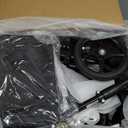 BlessReach Steerable Knee Walker Deluxe Medical Scooter for Foot Injuries Compact Crutches, with Dual Rear on-Wheel Brake and Shock Absorption Under The Knee pad, Black