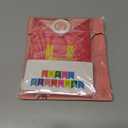 2 x Colorful Happy Birthday Banner with 12pcs Pennant Banner Flags, Rainbow Happy Birthday Sign with Shiny Gold Letters, Party Decorations for Boys Girls, DIY Party Supplies (Multi-color)