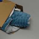 Bedsure Heating Pad for Neck and Shoulders and Back, Weighted Heated Pad with Vibration, FSA Eligible Items, Birthday Gifts for Women Men Mom Men, Auto Shut Off, 5lbs 12" x 24", Grey