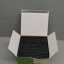 Coffee Stirrers, Stir Sticks Disposable Straws  Cocktail Straws for Drinks,  2000pcs, 5.5 Inch Coffee Straws, Stirrers, Bar Straws Black