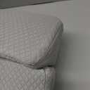 2 Pack Grey Styrofoam Pillow 75" x 12"