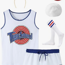 Halloween Costume for Women Basketball Jersey Outfit and Accessories XXL