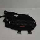 OneTigris Tactical Dog Harness - Fire Watcher Comfortable Patrol Vest (Black, Medium)