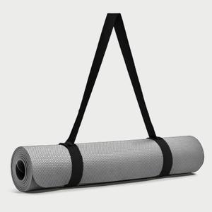 Yoga mat for Women, Yoga Mat for Men, Exercise Mat for Home Workout, Anti Slip Yoga Mat Workout, Yoga Mat For Kids, Gym Mat for Workout at Home with Strap (Grey, 4mm)
