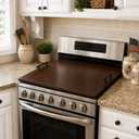 Noodle Board Stove Cover with Handles, Walnut, 29.2 x 21.7 Inch