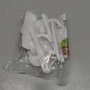 Command 5 lb Large Utility Hooks, 7 Wall Hooks and 12 Command Strips, Damage-Free Hanging with Adhesive Strips, No Tools for Hanging, Organization and Storage