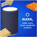 Lance Sandwich Crackers, Variety Pack, 3 Flavors, 20 Individually Wrapped Packs, 6 Sandwiches Each (1.4 Ounce (Pack of 20))