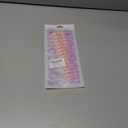 White French Tip Press on Nails Maigitur Medium Almond French Nail Tips Pink Bed 120Pcs Gel Nail Tips Swirl Strip Press on Nails in 15 Sizes Reusable Fake Nails for Women Girls Manicure