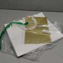 Plauthus White Gift Bags, 4 Pack Large Size Gift Bags with Tissue Paper, White Paper Bag with Ribbon Handles for Shopping, Wedding, Party, BirthdayGraduation and Holiday (12.5 x4.5 x9.8)
