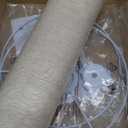 Beige Linen Tall Drum Lampshade, 10" Top x 10" Bottom x 13" High Lamp Shade, Lamp Shade Replacement for Table and Floor Lamps, Pendant Light, Handcrafted Lampshade, Easy Assembly