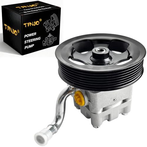 21-394 Power Steering Pump with Pulley Fits for Infiniti EX35 EX37 FX35 FX37 G35 G37 M35 M37, Power Assit Pump Assembly for Q40 Q50 Q60 Q70 Q70L QX50 QX70 370Z V6 3.5L 3.7L Replace OE# 21-415, 21-416