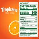 Tropicana 100% Juice Orange Blend, Single Serve, 10 fl oz Bottles (Pack of 24) - Real Fruit Juice, Vitamin C Rich, No Added Sugars, No Artificial Flavors (EXP 07/05/26)