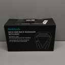 Nekteck Shiatsu Neck Massager for Pain Relief Deep Tissue with Heat, 3D Kneading Massage Pillow Back Shoulder Massagerfor Body Muscle, Plugin Use for Home Office Car, Gifts for Mom Dad Him Her