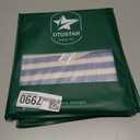 2 x OTOSTAR Set of 4 Waterproof Throw Pillow Covers 16x24 Inch Farmhouse Geometric Square Pillow Cases for Couch Patio Furniture Balcony Garden Outdoor DecorationGeometry70-Yellow