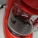 MELLERHOME 12-Cup Red Coffee Maker - Perfect for Home or Office, Borosilicate Carafe, Auto-Off, Reusable Filter, Anti-Drip, Keep-Warm Function, Clear Water Level Window, Red Kitchen Accessories