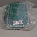 Vababa Clear First Aid Box, Plastic Storage Container with Locking Lid & Handle