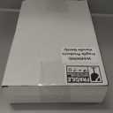 12 Pcs Clear Glass Christmas Tree Ornaments Crystal Mini Spun Glass Blown Hanging Decorative for Christmas Tree House Party Holiday Decorations