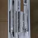 Sweetcrispy Electric Adjustable Height Standing Desk - 63 x 24 inch Sit to Stand Up Desk with Splice Board, Rising Home Office Computer Table with 2 Hook and Wire Hole for Work