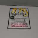 DOK TigerToes Premium Non-Slip Dog Socks for Hardwood Floors - Extra-Thick Grip That Works Even When Twisted - Prevents Licking, Slipping, and Great for Dog Paw Protection (Sassy Pink, Large)