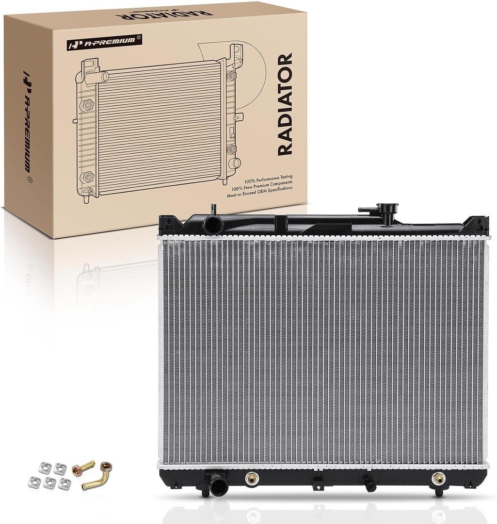 A-Premium Engine Coolant Radiator Assembly with Transmission Oil Cooler Compatible with Suzuki Grand Vitara 2001-2005, XL-7 XL7 2002-2003