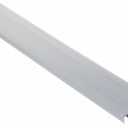 Panduit HC1.5LG6 Hinged Wiring Duct Cover, PVC, Light Gray