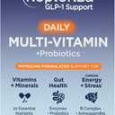 Replenza Daily GLP-1 Nutritional Support Supplement, Essential Vitamins and Minerals, Support for Gut Health, Stress and Cellular Energy 60 Tablets, Best By: 03/2028
