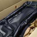Gonex Rolling Duffle Bag with Wheels, Waterproof PVC Luggage, 33 in, Navy