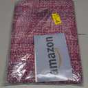 Urban Villa Table Runner 100%Cotton Two Tone Tablerunner Home Kitchen Dining Dcor Table Runner 14''x72''Red/Blue/White Table Runner with Fringes Cocktail Party Wedding BBQ's Everyday Use Table Runner