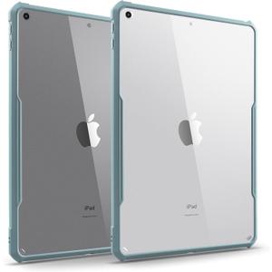 TineeOwl iPad 9/8/7 (10.2-Inch, 2021/2020/2019 Model, 9th / 8th / 7th Generation) Ultra Slim Clear Case, Flexible TPU, Lightweight, Thin (Sky Blue)