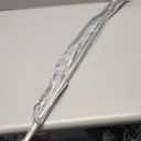 Kenney Nicholas Twist & Fit No Tools Tension Curtain Rod, 28 to 48 Inch Brushed Nickel Silver Extendable Rod, Easy Install